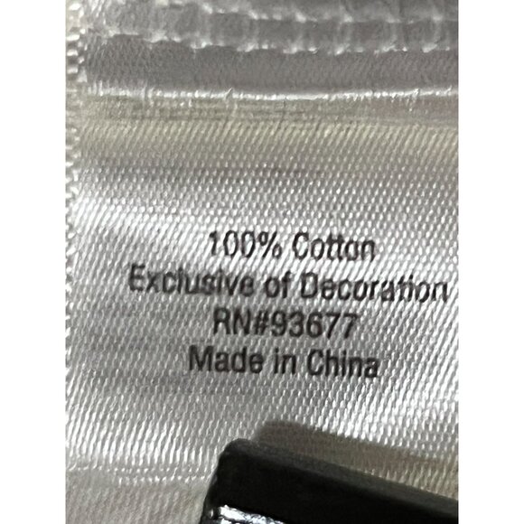 St Johns Bay Blouse Womens XL Used Sleeveless Embroidery Beads - Picture 8 of 13